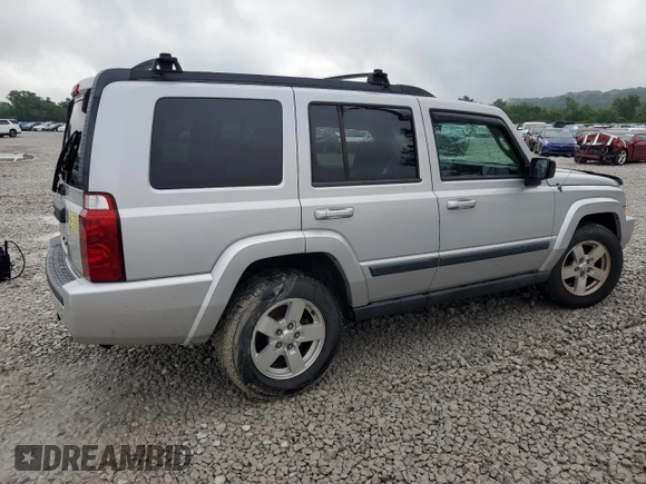 2007 Jeep Commander Sport z VIN 1J8HG48K97C598103, wystawiony jako Copart lot #65140225 z przebiegiem 204 638 mil mil oraz Czysty tytuł • Clean title. Historia ofert i sprzedaży dostępna na DreamBid. Obrazek 3.