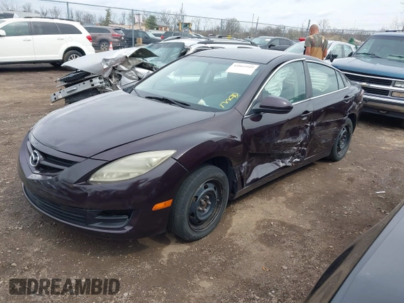 2010 Mazda 6 i Sport with VIN 1YVHZ8BHXA5M40557, listed as a IAAI auction lot 41865949 with 185,220 mi miles. Bid and sale history available at carsss.com. Image 17.
