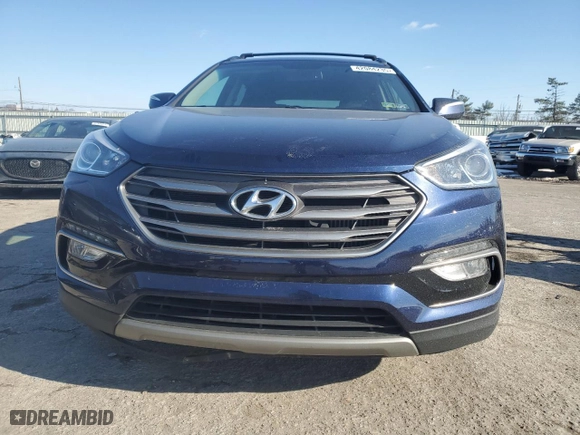 2018 Hyundai Santa Fe Sport Limited with VIN 5XYZUDLA3JG513522, listed as a Copart auction lot 42084235 with 77,727 mi miles and Salvage Title. Bid and sale history available at carsss.com. Image 5.