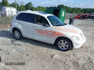 2003 Chrysler PT Cruiser Limited z VIN 3C8FY68B83T580132, wystawiony jako IAAI lot #42747489 z przebiegiem 82 854 mil mil oraz . Historia ofert i sprzedaży dostępna na DreamBid. Obrazek 1.