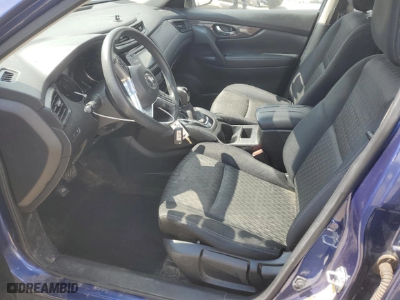 2017 Nissan Rogue S with VIN JN8AT2MV4HW008175, listed as a Copart auction lot 50581225 with 93,250 mi miles and Salvage Title. Bid and sale history available at carsss.com. Image 7.