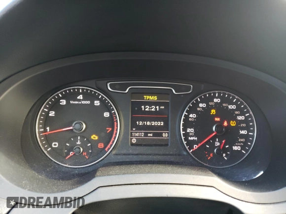 2015 Audi Q3 2.0T Prestige with VIN WA1GFCFSXFR012985, listed as a Copart auction lot 72664712 with 114,112 mi miles. Bid and sale history available at carsss.com. Image 9.