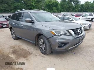 2018 Nissan Pathfinder SL with VIN 5N1DR2MN6JC651086, listed as a IAAI auction lot 42246923 with 90,937 mi miles and . Bid and sale history available at DreamBid. Image 1.