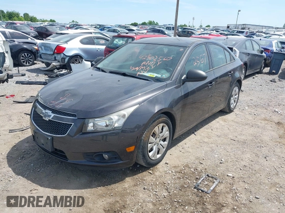 2014 Chevrolet Cruze LS with VIN 1G1PA5SGXE7186074, listed as a IAAI auction lot 42302567 with 152,927 mi miles and . Bid and sale history available at DreamBid. Image 17.