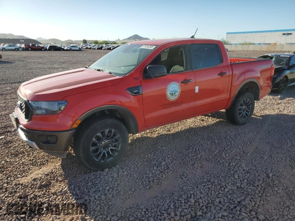 2020 Ford Ranger XL with VIN 1FTER4EH0LLA74443, listed as a Copart auction lot 57035295 with Not provided miles and Salvage title. Bid and sale history available at DreamBid. Image 1.
