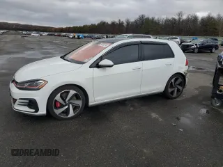 2020 Volkswagen Golf GTI S with VIN 3VW6T7AU3LM008748, listed as a Copart auction lot 81550614 with 68,760 mi miles and Salvage Title. Bid and sale history available at carsss.com. Image 1.