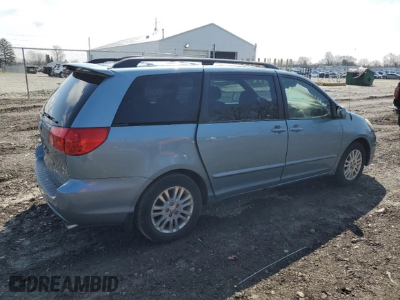 2008 Toyota Sienna XLE with VIN 5TDZK22C08S191089, listed as a Copart auction lot 51971095 with Not Provided miles and Salvage Title. Bid and sale history available at DreamBid. Image 3.