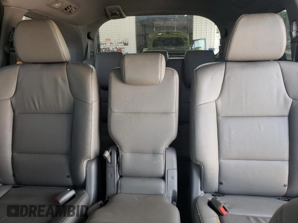 2014 Honda Odyssey EX-L with VIN 5FNRL5H60EB125478, listed as a Copart auction lot 59218355 with 165,928 mi miles and Salvage title. Bid and sale history available at DreamBid. Image 10.