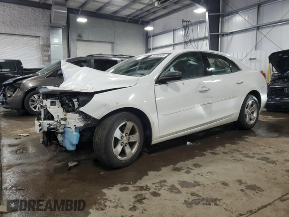 2014 Chevrolet Malibu LS with VIN 1G11A5SL6EF289520, listed as a Copart auction lot 46456805 with 143,016 mi miles and Salvage Title. Bid and sale history available at DreamBid. Image 1.
