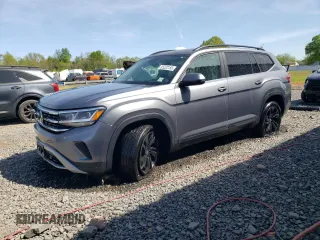2022 Volkswagen Atlas SE z VIN 1V2KR2CA3NC519675, wystawiony jako Copart lot #55222155 z przebiegiem 36 596 mil mil oraz Szkoda całkowita • Salvage title. Historia ofert i sprzedaży dostępna na DreamBid. Obrazek 1.