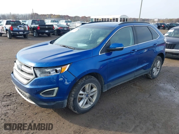2018 Ford Edge SEL with VIN 2FMPK4J89JBB09962, listed as a IAAI auction lot 40698725 with 180,224 mi miles. Bid and sale history available at carsss.com. Image 17.