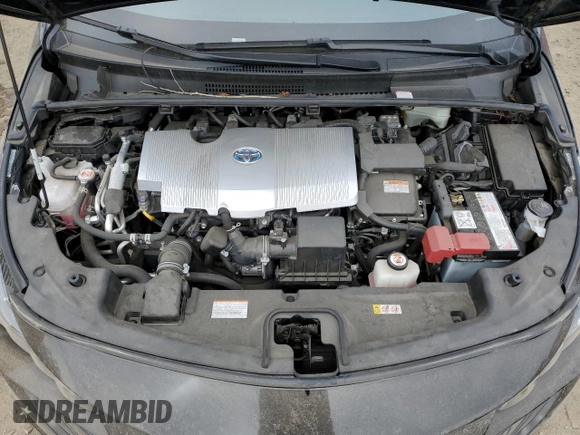 2021 Toyota Prius LE with VIN JTDKAMFP7M3178896, listed as a Copart auction lot 55634965 with 48,576 mi miles and Salvage Title. Bid and sale history available at DreamBid. Image 11.