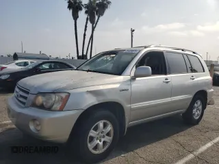 2001 Toyota Highlander z VIN JTEHF21A310020101, wystawiony jako Copart lot #59429875 z przebiegiem 270 552 mil mil oraz Czysty tytuł • Clean title. Historia ofert i sprzedaży dostępna na DreamBid. Obrazek 1.