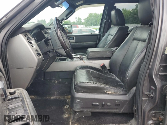 2012 Ford Expedition Max Limited with VIN 1FMJK2A54CEF21276, listed as a Copart auction lot 62979875 with 168,453 mi miles and Salvage title. Bid and sale history available at DreamBid. Image 7.