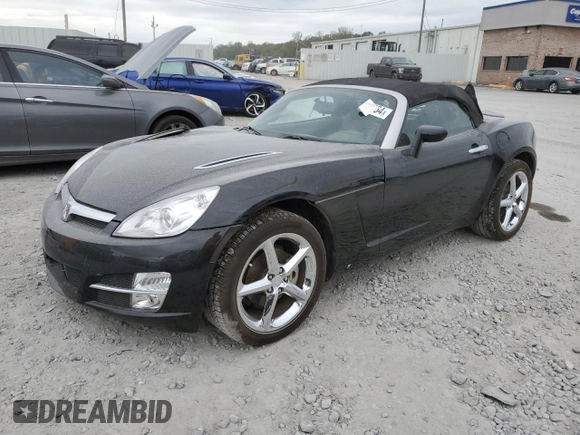 2007 Saturn Sky with VIN 1G8MB35B07Y138781, listed as a Copart auction lot 79624964 with 45,298 mi miles and Salvage Title. Bid and sale history available at DreamBid. Image 1.