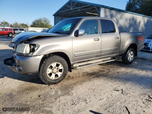2005 Toyota Tundra SR5 with VIN 5TBET341X5S471653, listed as a Copart auction lot 45062115 with 290,205 mi miles and Salvage Title. Bid and sale history available at carsss.com. Image 1.