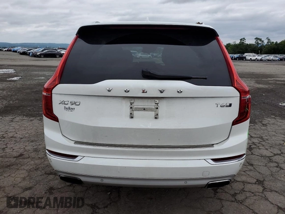 2018 Volvo XC90 Inscription with VIN YV4A22PL3J1359765, listed as a Copart auction lot 62863545 with 78,291 mi miles and Salvage title. Bid and sale history available at DreamBid. Image 6.