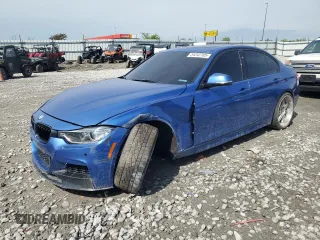 2015 BMW 3 Series 335i with VIN WBA3A9C57FKW74484, listed as a Copart auction lot 54242705 with 65,303 mi miles and Salvage title. Bid and sale history available at DreamBid. Image 1.