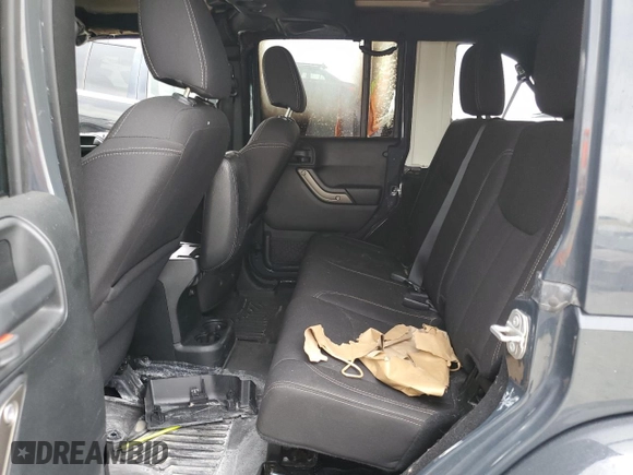 2018 Jeep Wrangler JK Unlimited Sport S with VIN 1C4BJWDG1JL871201, listed as a Copart auction lot 66026884 with 0 mi miles and Non Repairable. Bid and sale history available at carsss.com. Image 11.
