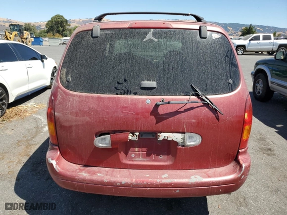 1999 Nissan Quest GXE with VIN 4N2XN11T1XD821204, listed as a Copart auction lot 69671334 with 171,887 mi miles and Salvage Title. Bid and sale history available at carsss.com. Image 6.