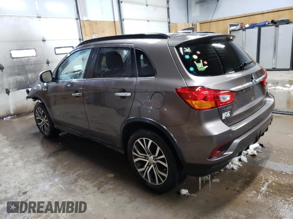 2018 Mitsubishi Outlander SEL with VIN JA4AP4AW1JZ009114, listed as a Copart auction lot 42558865 with 105,044 mi miles and Clean title. Bid and sale history available at DreamBid. Image 2.