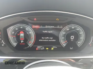 2021 Audi A8 with VIN WAU8DAF81MN030382, listed as a Copart auction lot 57970674 with 36,071 mi miles and Salvage Title. Bid and sale history available at carsss.com. Image 9.