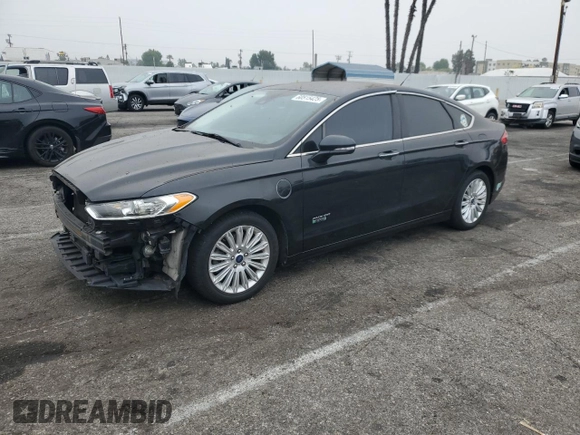 2014 Ford Fusion Titanium with VIN 3FA6P0SU8ER111639, listed as a Copart auction lot 60515425 with 155,698 mi miles and Salvage title. Bid and sale history available at DreamBid. Image 1.