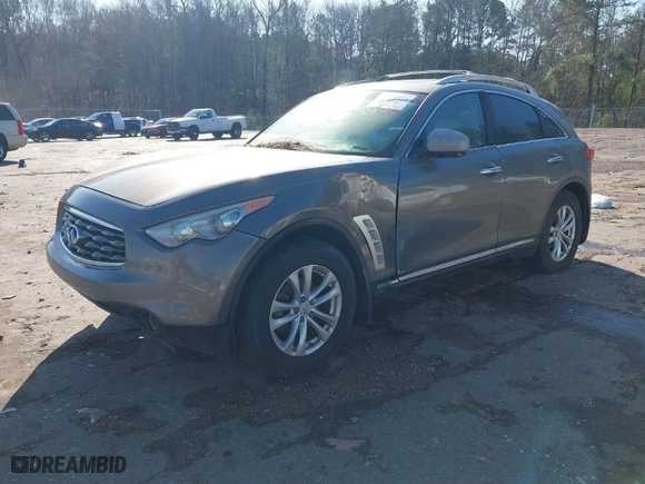 2011 Infiniti FX35 with VIN JN8AS1MU3BM110056, listed as a IAAI auction lot 41752523 with NaN miles. Bid and sale history available at carsss.com. Image 2.