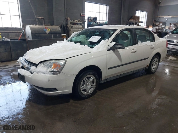 2004 Chevrolet Malibu with VIN 1G1ZS52F24F135055, listed as a IAAI auction lot 41591553 with 51,386 mi miles. Bid and sale history available at carsss.com. Image 2.