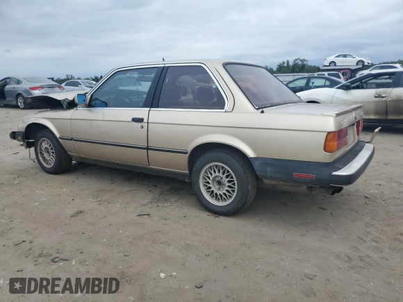 1987 BMW 3 Series 325iS with VIN WBAAA2300H3110188, listed as a Copart auction lot 74043434 with 118,582 mi miles and Salvage Title. Bid and sale history available at carsss.com. Image 2.