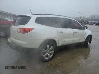 2012 Chevrolet Traverse 1LT with VIN 1GNKRGED5CJ302876, listed as a Copart auction lot 44914135 with 217,334 mi miles and Clean Title. Bid and sale history available at DreamBid. Image 3.