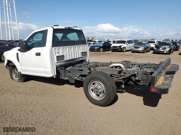 2021 Ford Super Duty F-250 SRW XL with VIN 1FDBF2A69MEE17496, listed as a Copart auction lot 43586665 with 76,905 mi miles and Salvage Title. Bid and sale history available at carsss.com. Image 2.