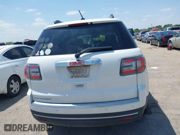 2016 GMC Acadia SLT with VIN 1GKKRRKD8GJ281959, listed as a IAAI auction lot 42052576 with 207,816 mi miles. Bid and sale history available at carsss.com. Image 16.