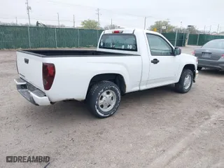 2007 Chevrolet Colorado Work Truck with VIN 1GCCS149678215562, listed as a IAAI auction lot 41906967 with 130,023 mi miles. Bid and sale history available at carsss.com. Image 4.