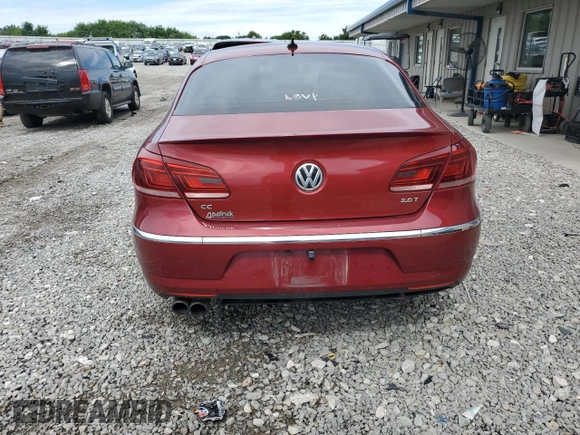 2013 Volkswagen CC Sport with VIN WVWBN7AN9DE549265, listed as a Copart auction lot 61805604 with 185,247 mi miles and Salvage Title. Bid and sale history available at carsss.com. Image 6.