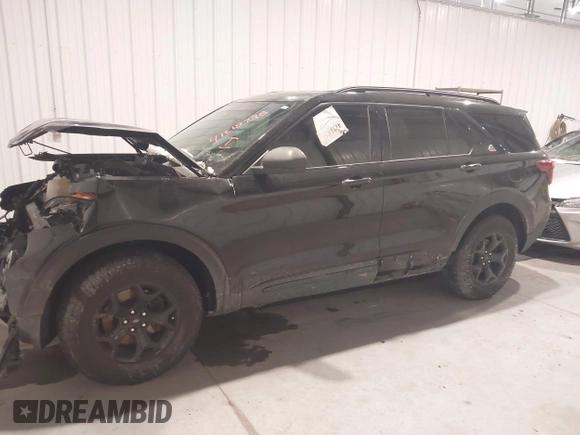 2022 Ford Explorer Timberline with VIN 1FMSK8JH2NGB08216, listed as a IAAI auction lot 41218298 with 48,915 mi miles. Bid and sale history available at carsss.com. Image 14.