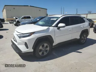 2022 Toyota RAV4 XLE with VIN 2T3P1RFV0NC274807, listed as a Copart auction lot 49856655 with 74,656 mi miles and Salvage Title. Bid and sale history available at carsss.com. Image 1.