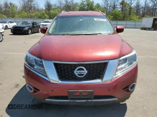 2016 Nissan Pathfinder SL z VIN 5N1AR2MM1GC621562, wystawiony jako Copart lot #59265775 z przebiegiem 95 188 mil mil oraz Czysty tytuł • Clean title. Historia ofert i sprzedaży dostępna na DreamBid. Obrazek 5.