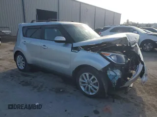 2018 Kia Soul + with VIN KNDJP3A50J7560864, listed as a Copart auction lot 53002155 with 43,968 mi miles and Salvage Title. Bid and sale history available at carsss.com. Image 4.