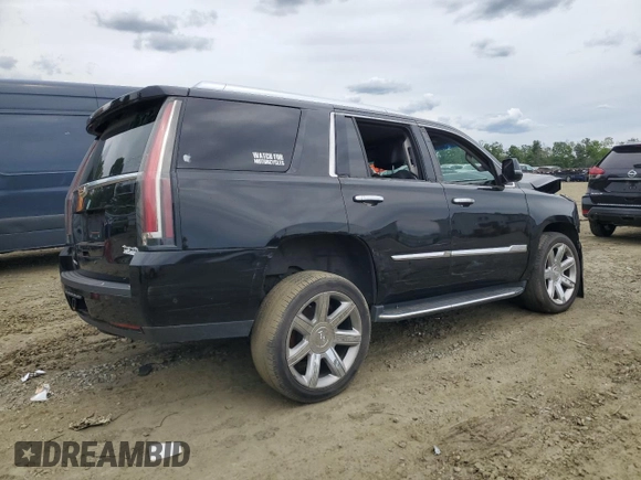 2019 Cadillac Escalade Luxury with VIN 1GYS4BKJ5KR283437, listed as a Copart auction lot 58307535 with Not provided miles and Clean title. Bid and sale history available at DreamBid. Image 3.
