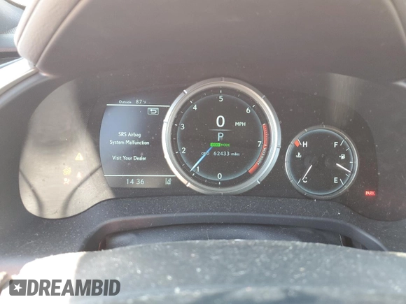 2017 Lexus RX 350 with VIN 2T2ZZMCA5HC051046, listed as a Copart auction lot 49676675 with 62,433 mi miles and Salvage title. Bid and sale history available at DreamBid. Image 9.
