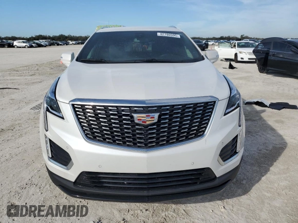 2022 Cadillac XT5 FWD Luxury with VIN 1GYKNAR41NZ178826, listed as a Copart auction lot 42780595 with 6,540 mi miles and Salvage title. Bid and sale history available at DreamBid. Image 5.
