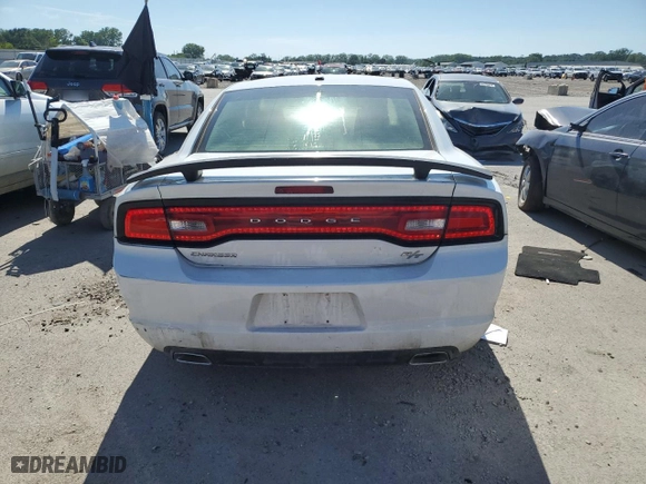 2011 Dodge Charger RT with VIN 2B3CL5CT1BH609637, listed as a Copart auction lot 60384204 with 181,126 mi miles and Salvage Title. Bid and sale history available at carsss.com. Image 6.