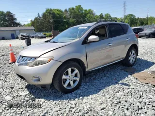 2009 Nissan Murano SL z VIN JN8AZ18U99W002514, wystawiony jako Copart lot #55615175 z przebiegiem 170 877 mil mil oraz Szkoda całkowita • Salvage title. Historia ofert i sprzedaży dostępna na DreamBid. Obrazek 1.