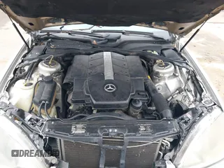 2002 Mercedes-Benz S-Class 5.0L with VIN WDBNG75J12A246997, listed as a IAAI auction lot 41566423 with 181,940 mi miles. Bid and sale history available at carsss.com. Image 10.