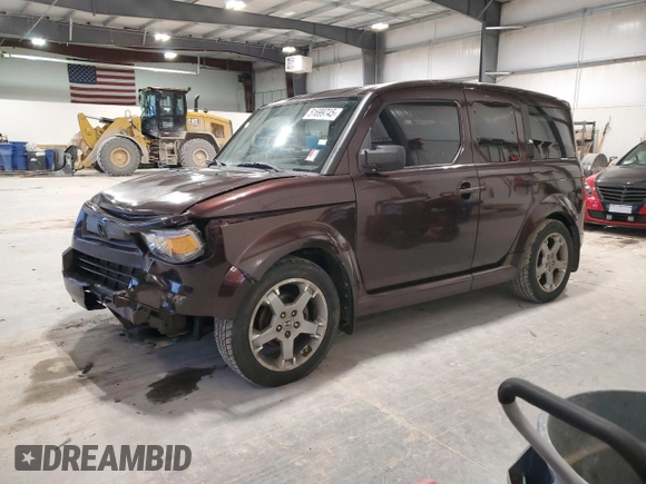 2007 Honda Element SC with VIN 5J6YH18947L012675, listed as a Copart auction lot 51699745 with 210,439 mi miles and Salvage Title. Bid and sale history available at DreamBid. Image 1.