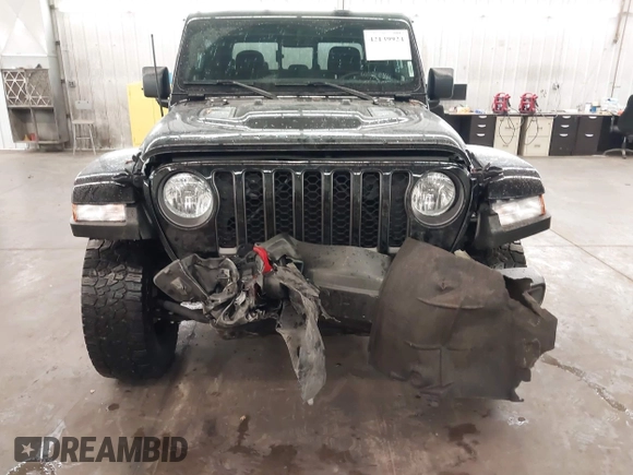 2021 Jeep Gladiator Rubicon with VIN 1C6JJTBGXML529108, listed as a IAAI auction lot 42139924 with 32,204 mi miles and . Bid and sale history available at DreamBid. Image 6.