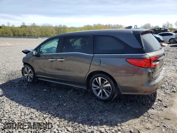 2023 Honda Odyssey Touring with VIN 5FNRL6H89PB034171, listed as a Copart auction lot 55039095 with Not Provided miles and Salvage Title. Bid and sale history available at DreamBid. Image 2.