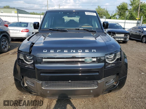 2021 Land Rover Defender с VIN SALEX7RU7M2038165, выставлен на аукционе Copart как лот 65422644 с пробегом 24 207 миль миль и Списание • Salvage title. История ставок и продаж доступна на DreamBid. Изображение 5.