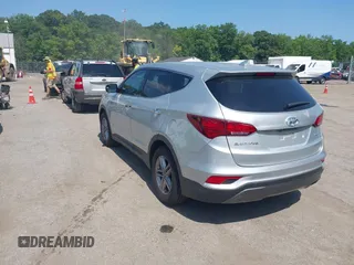 2017 Hyundai Santa Fe 2.4L with VIN 5XYZT3LB3HG433413, listed as a IAAI auction lot 42530257 with 254,497 mi miles and . Bid and sale history available at DreamBid. Image 3.